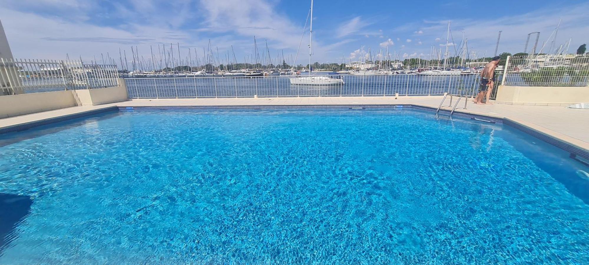 Appartement Vue Exceptionnelle Sur La Mer, Piscine, Parking Prive - Sur L'Ile Des Pecheurs Agde Kültér fotó