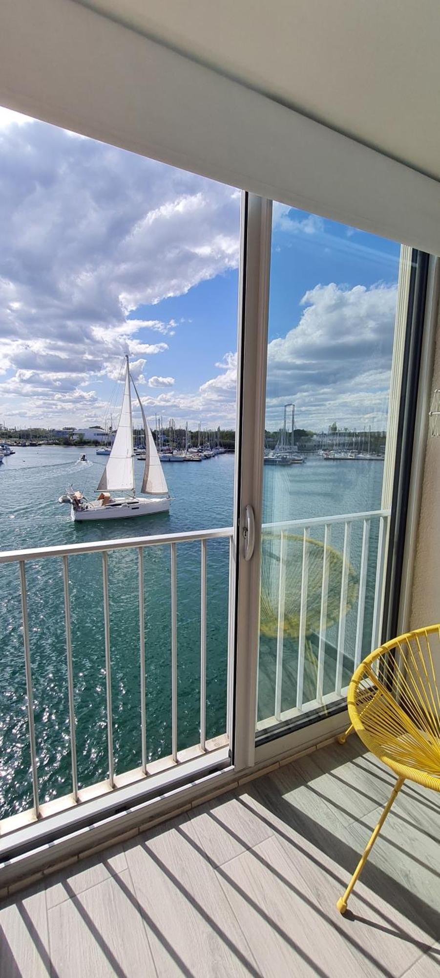 Appartement Vue Exceptionnelle Sur La Mer, Piscine, Parking Prive - Sur L'Ile Des Pecheurs Agde Kültér fotó